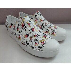 Disney Native Jefferson Mickey Mouse Print Shoes Men's 7 Women's 9 EUC